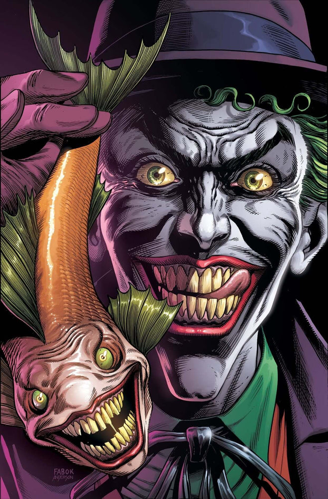 Batman Three Jokers #1 Premium B Jason Fabok Joker Fish Variant Geoff Johns (08/26/2020) DC (ONLINE ORDER ONLY)