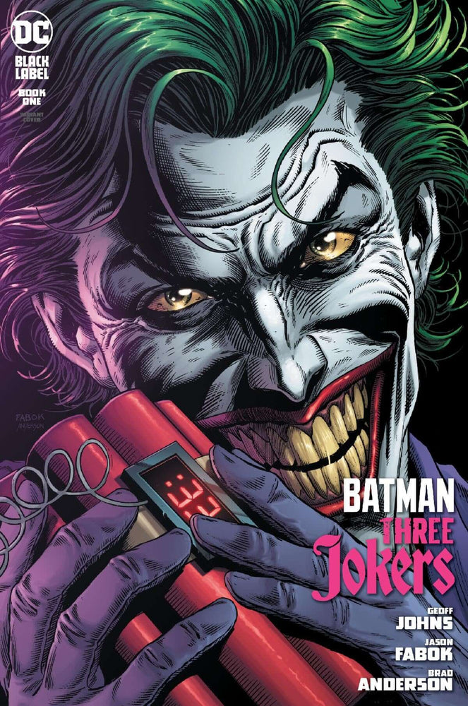 Batman Three Jokers #1 Premium C Jason Fabok Bomb Variant Geoff Johns (08/26/2020) DC (ONLINE ORDER ONLY)