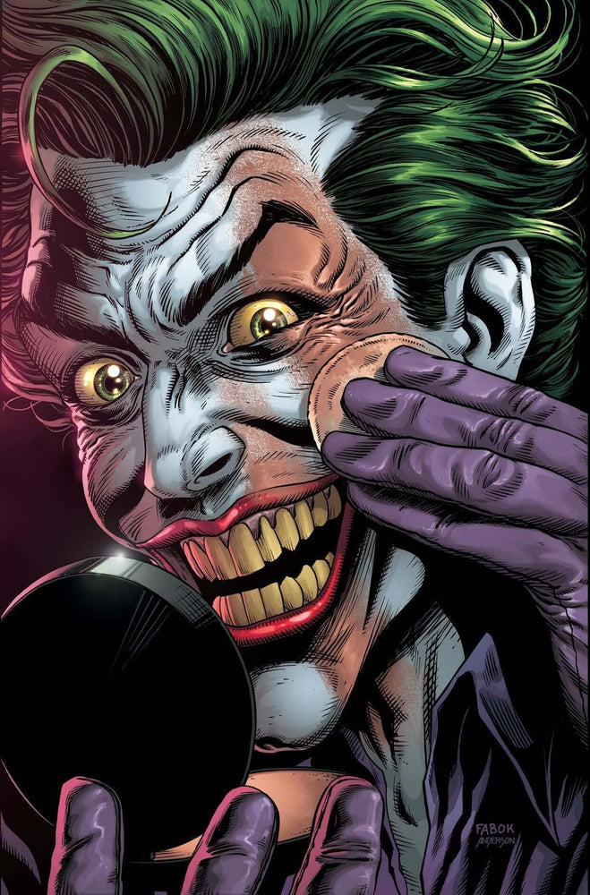Batman Three Jokers #2 Premium F Jason Fabok Applying Make-Up Variant Geoff Johns (09/29/2020) DC (ONLINE ORDER ONLY)