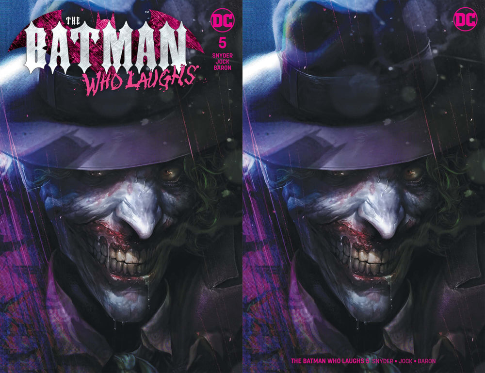 BATMAN WHO LAUGHS #5 (OF 6) Francesco Mattina Variant Trade + Minimal Options Joker Dark Nights Metal (05/08/2019) DC (ONLINE ORDER ONLY)