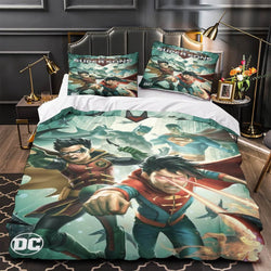 Batman and Superman Battle of the Super Sons Bedding Set Quilt Duvet (Online Order Only)