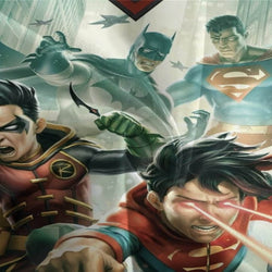 Batman and Superman Battle of the Super Sons Bedding Set Quilt Duvet (Online Order Only)