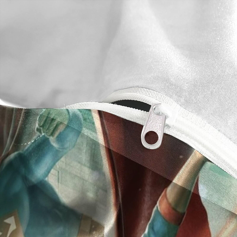 Batman and Superman Battle of the Super Sons Bedding Set Quilt Duvet (Online Order Only)