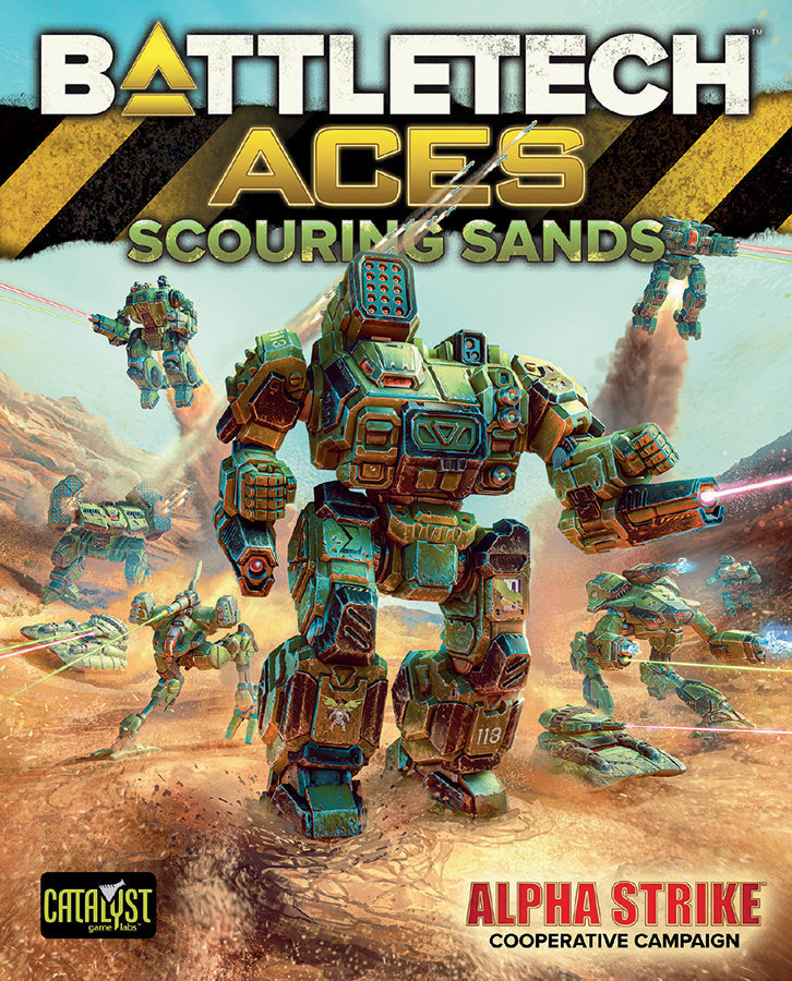 BattleTech Aces: Scouring Sands - Alpha Strike Cooperative Campaign (ONLINE ORDER ONLY)