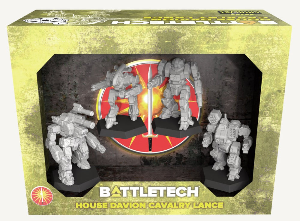 BattleTech: House Davion Cavalry Lance Force Pack (ONLINE ORDER ONLY)