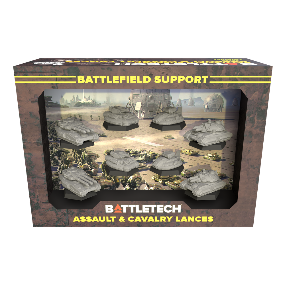 BattleTech: Mercenaries ForcePack - Battlefield Support Assault & Cavalry Lances (ONLINE ORDER ONLY)
