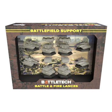 BattleTech: Mercenaries ForcePack - Battlefield Support Battle & Fire Lances