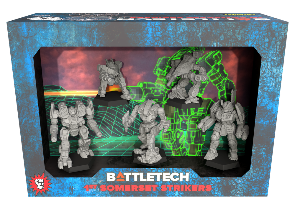 BattleTech: Mercenaries ForcePack - Somerset Strikers (ONLINE ORDER ONLY)