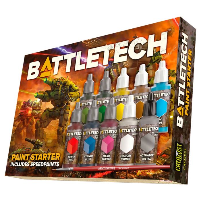 BattleTech: Paint Starter (ONLINE ORDER ONLY)