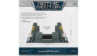 Battlefield in a Box: Gothic Sector - Legion Bunker (ONLINE ORDER ONLY)