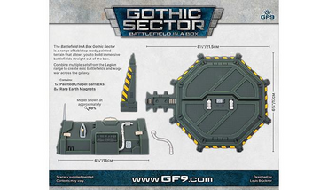 Battlefield in a Box: Gothic Sector - Legion Chapel Barracks (ONLINE ORDER ONLY)