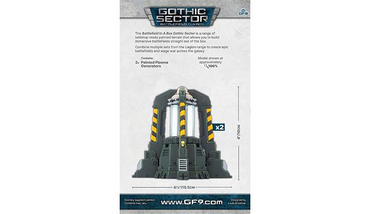Battlefield in a Box: Gothic Sector - Legion Plasma Generators (ONLINE ORDER ONLY)