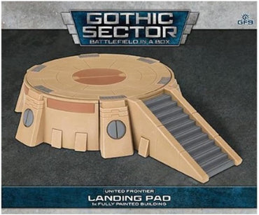 Battlefield in a Box: Gothic Sector - United Frontier Landing Pad (ONLINE ORDER ONLY)