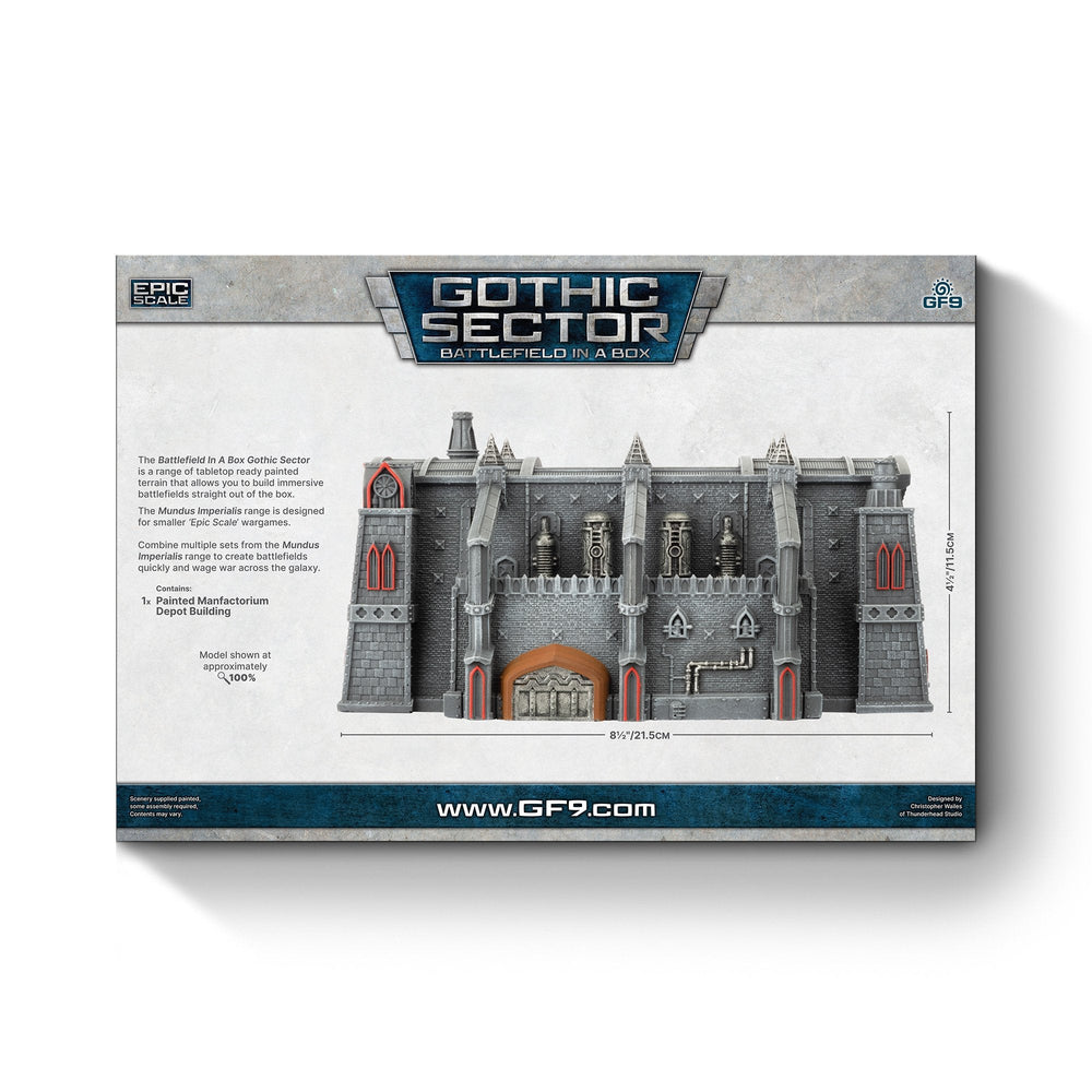 Battlefield in a Box: Mundus Imperialis - Manufactorium Depot (ONLINE ORDER ONLY)