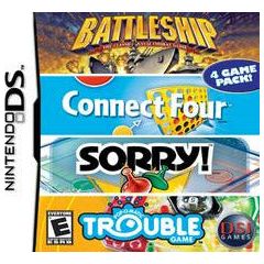 Battleship / Connect Four / Sorry / Trouble - Nintendo DS (Online Order Only)