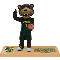 Baylor Bears 2021 Men's Basketball Game Used Championship Court Bobblehead (ONLINE ORDER ONLY)