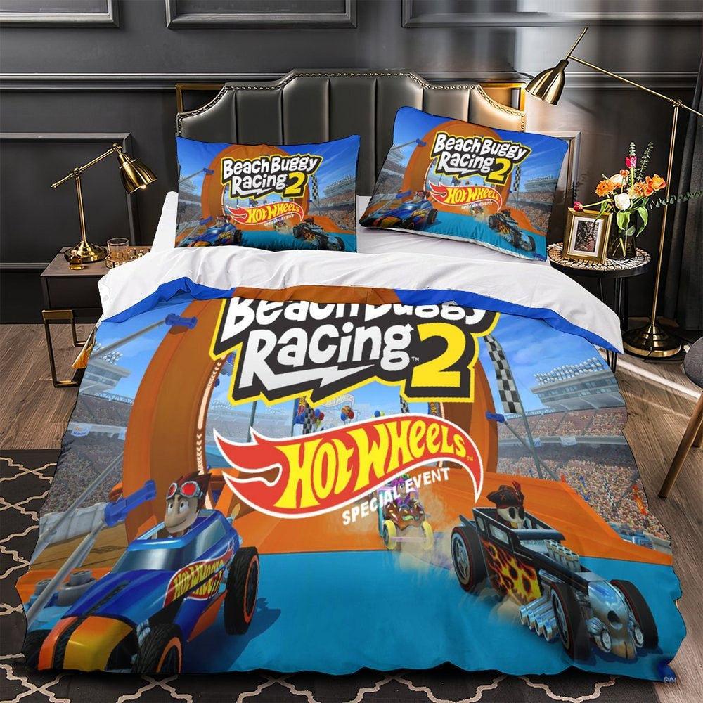 Beach Buggy Racing Bedding Set Duvet Cover Without Filler (Online Order Only)
