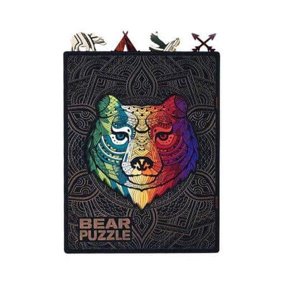 Bear 250 Piece Wooden Jigsaw Puzzle Geek Toys (ONLINE ORDER ONLY)