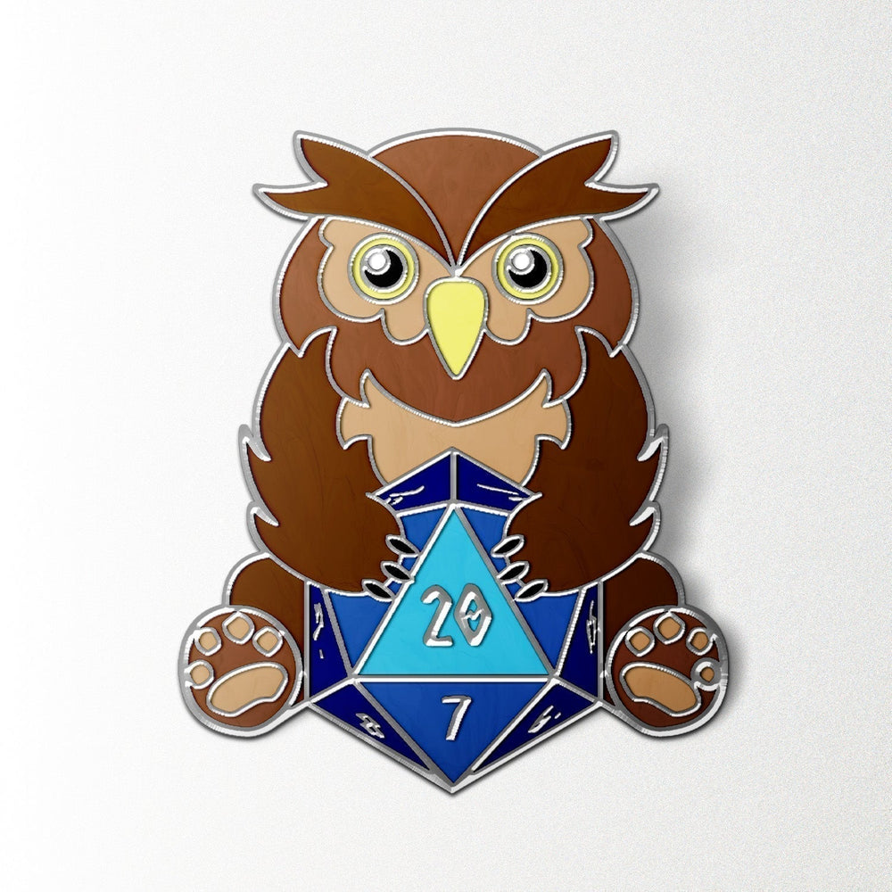 Bear - Hard Enamel Adventure Dice Pin Metal by Norse Foundry (ONLINE ORDER ONLY)