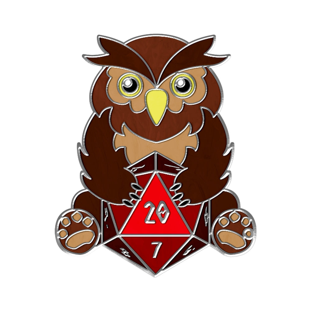 Bear - Hard Enamel Adventure Dice Pin Metal by Norse Foundry (ONLINE ORDER ONLY)