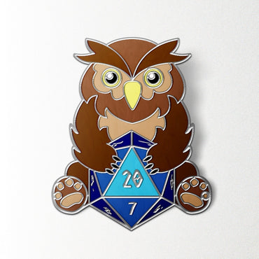 Bear - Hard Enamel Adventure Dice Pin Metal by Norse Foundry (ONLINE ORDER ONLY)