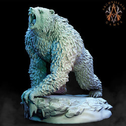3D Printed Archvillain Games Frostburn Horrors - Bear Vanguard 28mm 32mm D&D (Online Only)