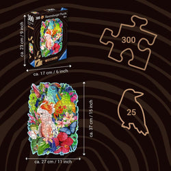 Beautiful Birds 300 Piece Wood Jigsaw Puzzle Ravensburger (ONLINE ORDER ONLY)