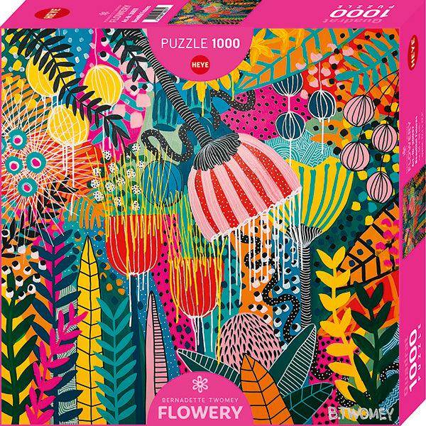 Beautiful Futures Flowery 1000 Piece Jigsaw Puzzle Heye (ONLINE ORDER ONLY)