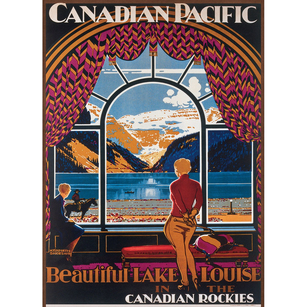 Beautiful Lake Louise 1000 Piece Jigsaw Puzzle Eurographics (ONLINE ORDER ONLY)