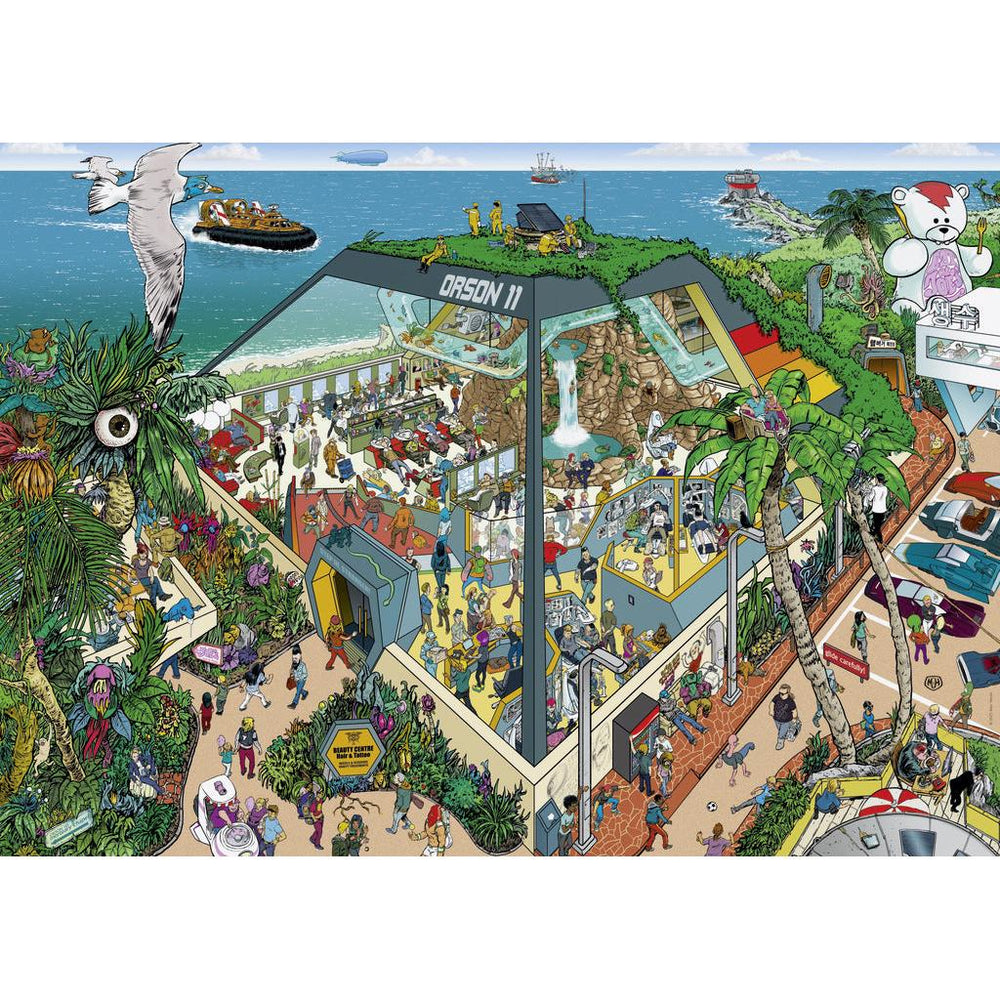 Beauty Center by Marc Herold 1000 Piece Jigsaw Puzzle Heye