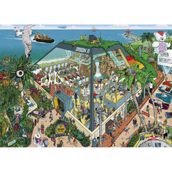 Beauty Center by Marc Herold 1000 Piece Jigsaw Puzzle Heye