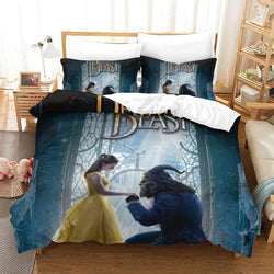 Beauty and the Beast Bedding Set Quilt Duvet Cover Without Filler (Online Order Only)
