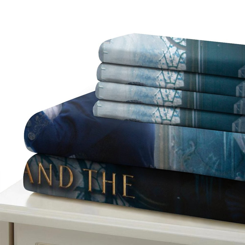 Beauty and the Beast Bedding Set Quilt Duvet Cover Without Filler (Online Order Only)