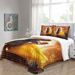 Beauty and the Beast Bedding Set Quilt Duvet Cover Without Filler (Online Order Only)