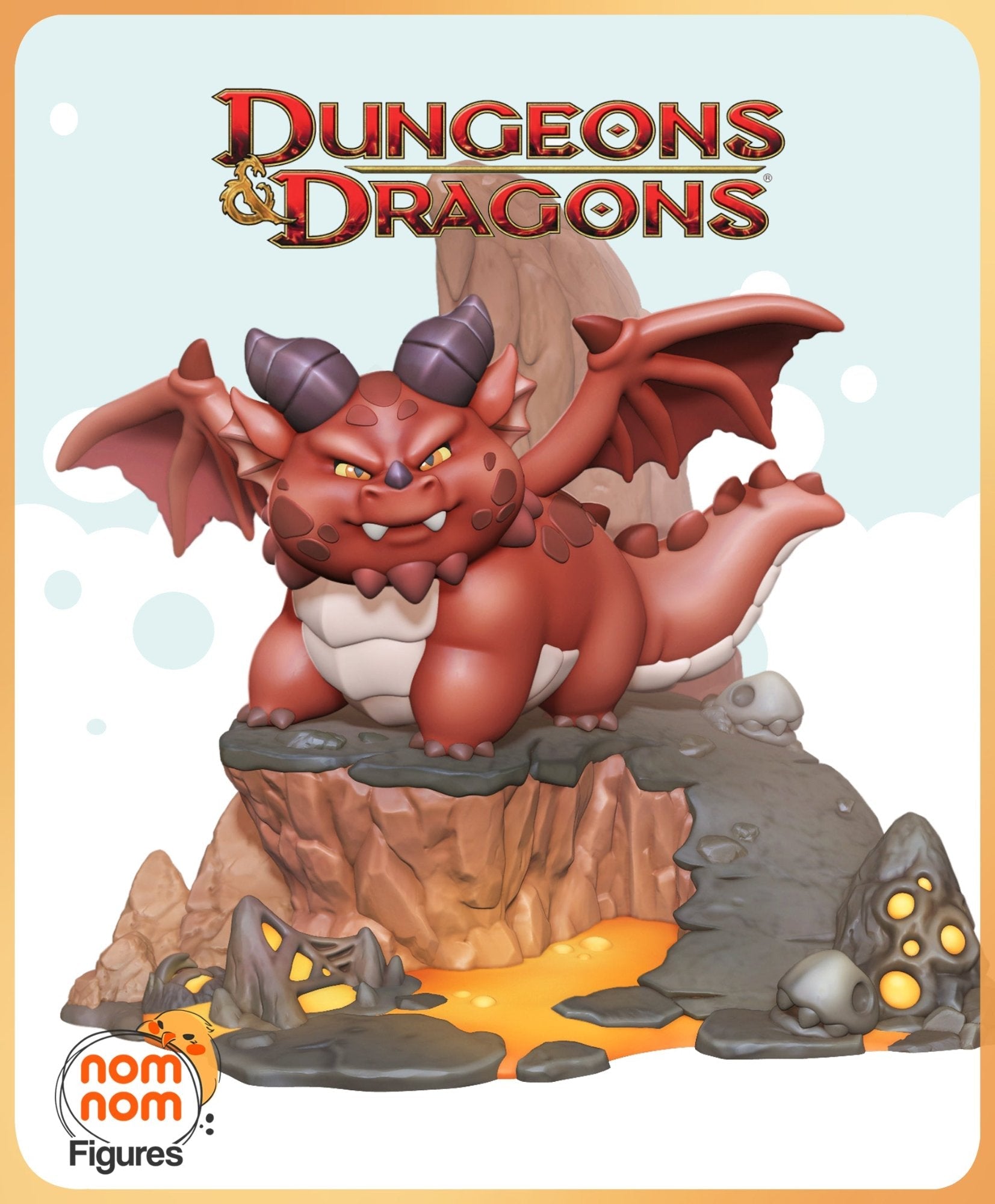 Chibi Themberchaud - Dungeons & Dragons (ONLINE ORDER ONLY)