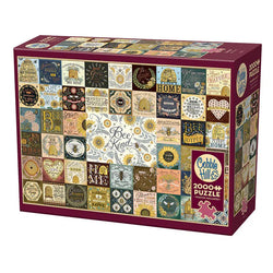 Bee Kind 2000 Piece Jigsaw Puzzle Cobble Hill (ONLINE ORDER ONLY)