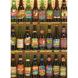 Beer Collection 1000 Piece Jigsaw Puzzle Cobble Hill (ONLINE ORDER ONLY)