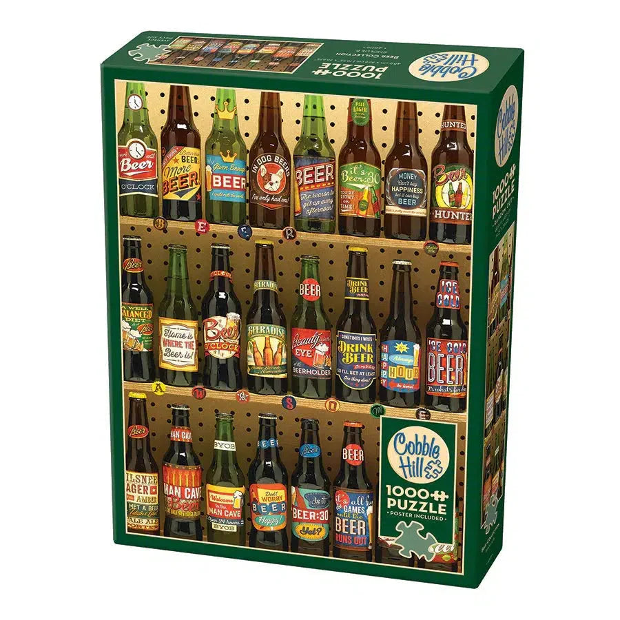 Beer Collection 1000 Piece Jigsaw Puzzle Cobble Hill (ONLINE ORDER ONLY)