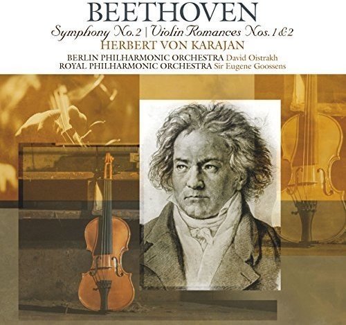Beethoven / Herbert Von Karajan - Beethoven: Symphonies 2 / Violin Romances 1 & 2 [Vinyl] (ONLINE ORDER ONLY)