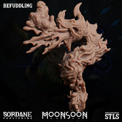 3D Printed Sordane Publishing Befuddling Moonsoon 28 32mm D&D (Online Only)