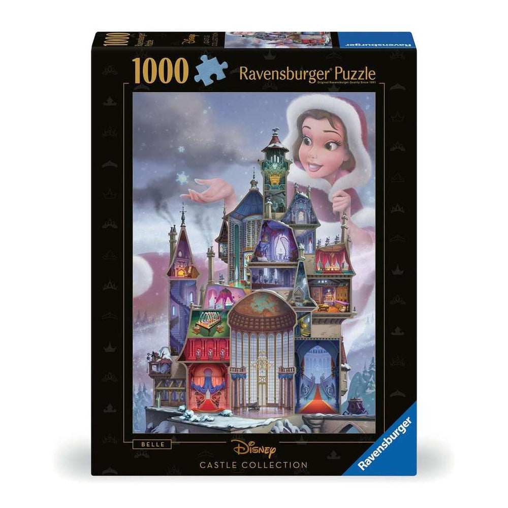 Belle "Disney Castle Collection" 1000 Piece Jigsaw Puzzle Ravensburger (ONLINE ORDER ONLY)