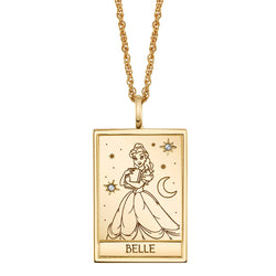 Disney X RockLove BEAUTY AND THE BEAST Belle Tablet Necklace (ONLINE ORDER ONLY)