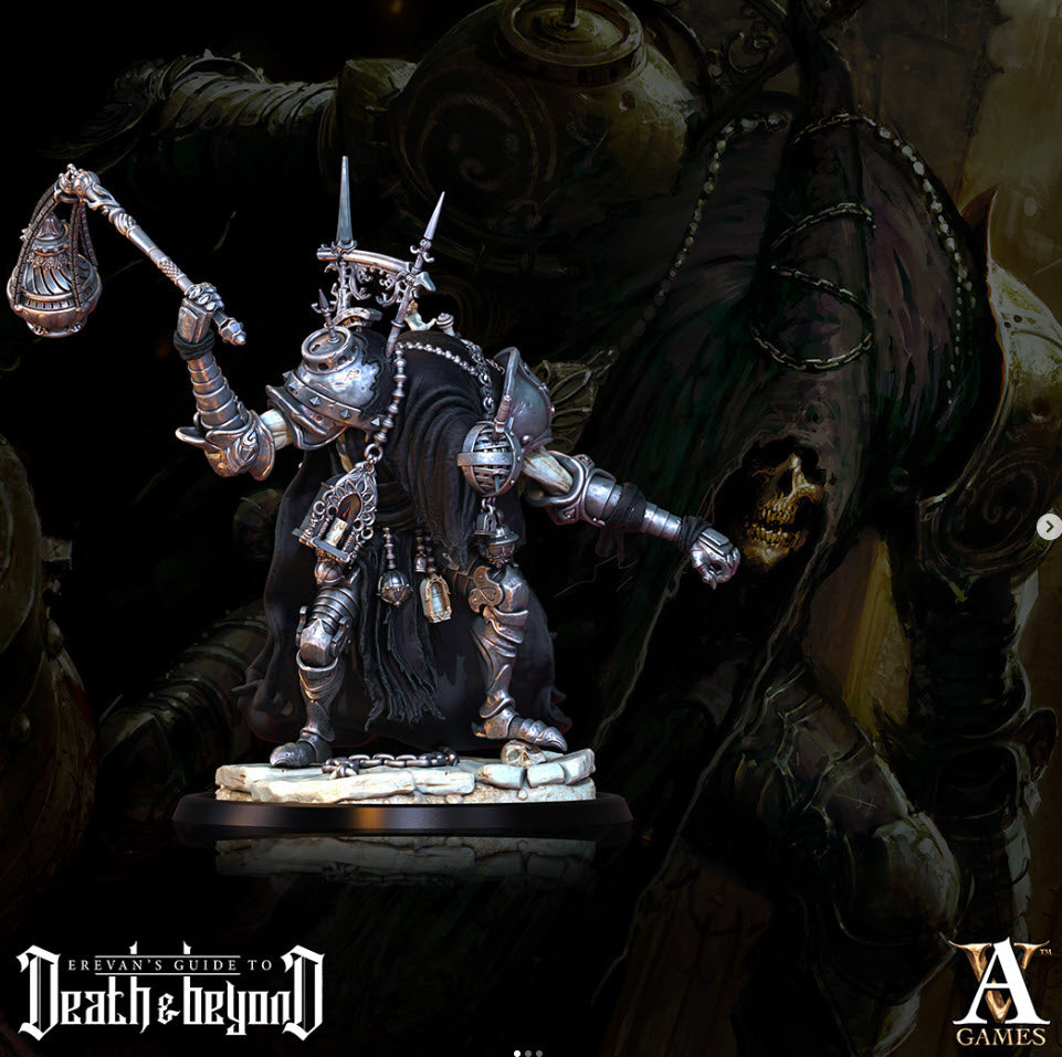 3D Printed Archvillain Games Belltoll Revenant 28 32mm D&D (Online Only)