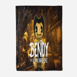 Bendy And The Ink Machine Blanket Flannel Throw Room Decoration (Online Order Only)