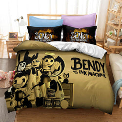 Bendy And The Ink Machine Bedding Set Duvet Covers (Online Order Only)