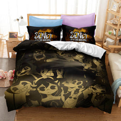 Bendy And The Ink Machine Cosplay Bedding Set Quilt Cover Without Filler (Online Order Only)