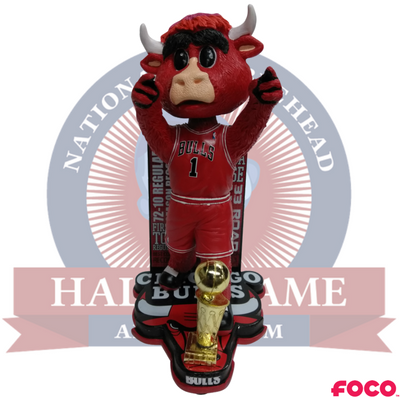 Chicago Bulls Benny the Bull Greatest Season Bobblehead (ONLINE ORDER ONLY)