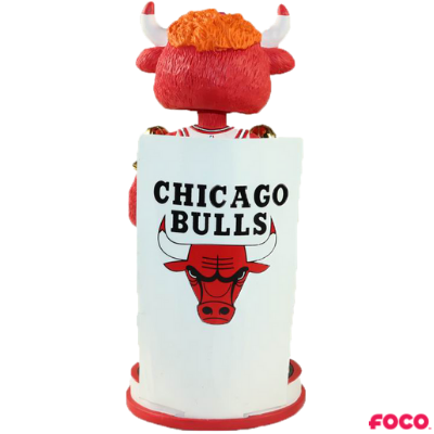 Benny the Bull Chicago Bulls Mascot 6-Time NBA Champions Bobblehead (ONLINE ORDER ONLY)