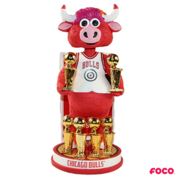 Benny the Bull Chicago Bulls Mascot 6-Time NBA Champions Bobblehead (ONLINE ORDER ONLY)