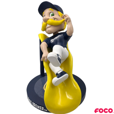 Bernie Brewer Milwaukee Brewers Mascot Slide Bobblehead (ONLINE ORDER ONLY)